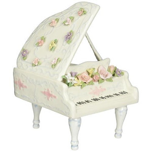 Cosmos Porcelain Piano Musical Figurine