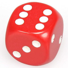 Opaque: 16Mm D6 Red / White