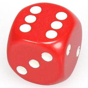 Opaque: 16Mm D6 Red / White