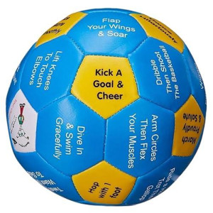 Thumball 4-Inch Move Your Body Activity Ball For Classroom Warm-Ups - Engage Student Brain Breaks, Boost Energy, Improve Coordination Student Focus Game