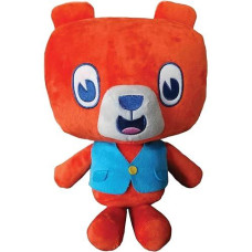 Golden Bell Studios 6107 Claire Lost Her Bear At The Worlds Fair: Benny Bear Soft Plush, Orange