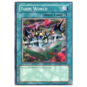 Yu-Gi-Oh! - Toon World (Dlg1-En067) - Dark Legends - Unlimited Edition - Common