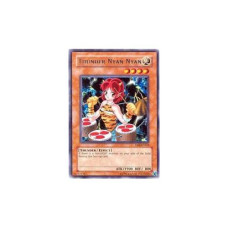 Yu-Gi-Oh! - Thunder Nyan Nyan (Db2-En169) - Dark Beginnings 2 - Unlimited Edition - Rare