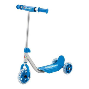 Razor Jr. Lil' Kick Scooter - Blue, Compact Size 19x5