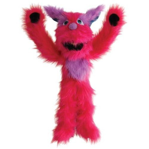 The Puppet Company Pink Monster Hand Puppet - 19 Inches