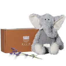 “Eddie” Warming Stuffed Animal - Lavender Microwavable Stuffed Animal - Aromatherapy Lavender Essential Oils - Heating Pad - Heatable, Coolable, Washable Plush.