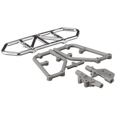 Rpm Traxxas Slash 4X4 Rear Bumper, Chrome