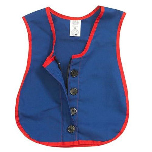 Children's Factory Blue Dexterity Vest 17.5"x13.5" CF