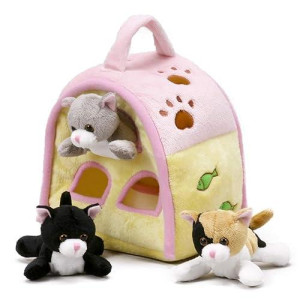 Unipak 9" Cat Finger Puppet House