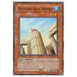 Yu-Gi-Oh! - Testudo Erat Numen (Tshd-En032) - The Shining Darkness - 1St Edition - Common