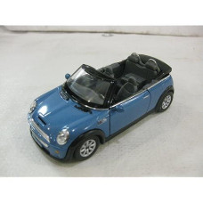 Kinsmart Mini Cooper S Convertible 1/28 Scale Model - Blue