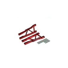 Atomik Rc Alloy Rear Lower Arm, Red Fits The Traxxas 1/10 Slash 4X4 And Other Traxxas Models - Replaces Traxxas Part 3655X