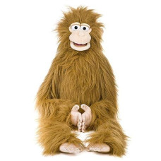 38" Silly Monkey, Wrap Around Waist, Ventriloquist Style Puppet