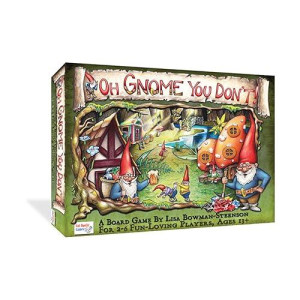 Gut Bustin' Games Oh Gnome You Don't Board Game - Multicolor