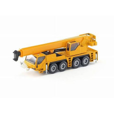 Siku 2110, Mobile Crane Truck, 1:55, Metal/Plastic, Yellow, Telescopic Extension Arm