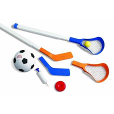 Little Tikes Easy Score Soccer, Hockey, Lacrosse Set With Net