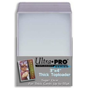 Ultra Pro Thick Toploader 3" x 4" for 55pt Cards