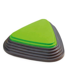 Gonge Bouncing River Stepping Stone - Motor Skills Activity For Toddlers And Kids. Non-Slip Rubber Edges For Safe Active Play With Original Quality Design For Indoor/Outdoor - Green