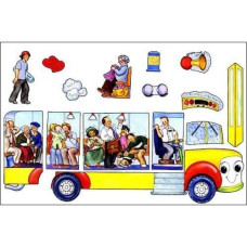 Wheels On The Bus Felt Flannel Board Story Build A Bus