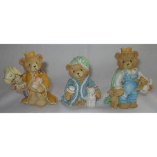 Cherished Teddies Three Kings Wilbur, Richard & Edward 950718