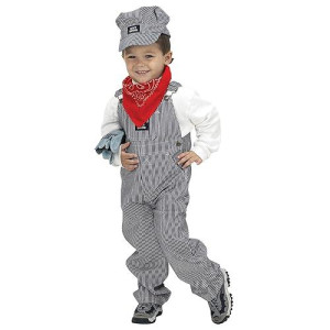 Costumes For All Occasions Ar62Md Train Engineer Size 8-10