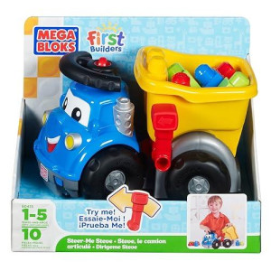 Mega Bloks First Builders Steer Me Steve - Multi-Colored Toy