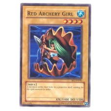 Yu-Gi-Oh! - Red Archery Girl (Srl-030) - Spell Ruler - Unlimited Edition - Common