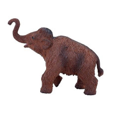 Mojo Woolly Mammoth Calf Realistic Prehistoric Extinct Animal Collection Hand Painted Toy Figurine