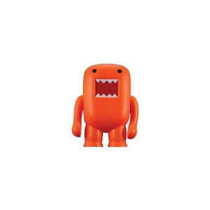 4" Domo Vinyl Figure: Black Light Orange