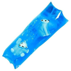 Warm Fuzzy Toys - Water Wigglers Sensory Toys - Sensory Tubes - Squishy Sensory Water Wiggler Toy - Fidget Toys For Birthday, Party Favor, Prize Box, Pta Carnival Or School Fundraisers - Polar Bear