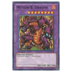 Yu-Gi-Oh! - Meteor B. Dragon (Prc1-En004) - 2012 Premium Tin - 1St Edition - Super Rare