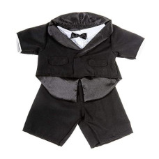 Tuxedo Outfit Teddy Bear Clothes Fits Most 14" - 18" Build-A-Bear And Make Your Own Stuffed Animals