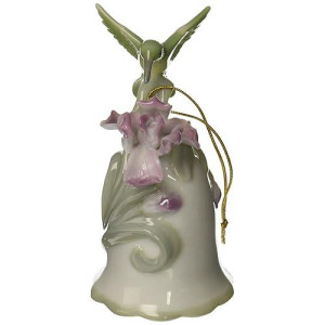 Cosmos Sb49058 Fine Porcelain Hummingbird With Iris Musical Figurine, 4-Inch