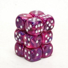 Violet-White Festive D6