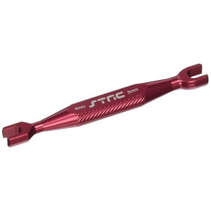 St Racing Concepts St5475R Aluminum 4/5Mm Turnbuckle Wrench Red For Traxxas Vehicles (Red)