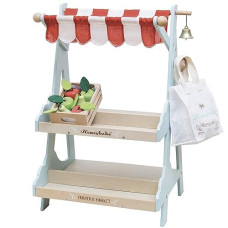 Le Toy Van Honeybee Wooden Market Play Shop Set - Large