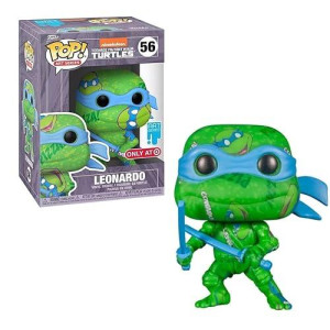 Funko TMNT Leonardo Artist Series Pop! Vinyl Figure - Green