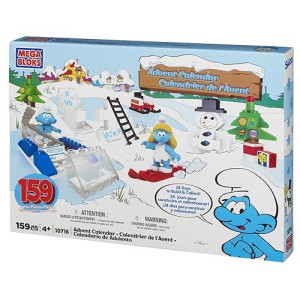 Mega Bloks Smurfs Advent Calendar Building Set