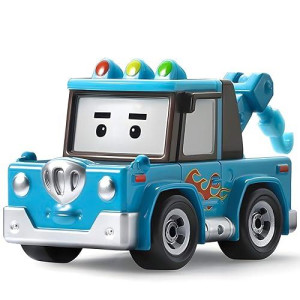 Robocar Poli, Spooky Die-Cast Metal Toy Cars, Tow Truck Toys Diecast Vehicle Party Birthday Gifts For Toddlers Age 1-5 Boys Girls