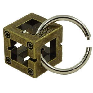 Hanayama Cast Metal Puzzle Box