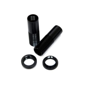 St Racing Concepts Sta80096Bk Aluminum Front Threaded Shock Bodies With Collar For The Exo Buggy, Black