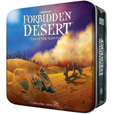 Gamewright Forbidden Desert Cooperative Board Game, 5"