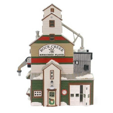 Snow Village Department 56 The Farmer'S Co-Op Granary