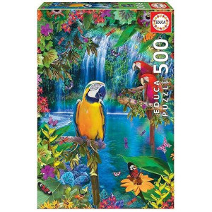 Puzzle Passion Educa Bird Tropical Land Puzzle (500 Piece)