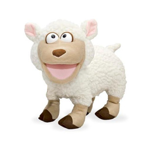 14" Silly Lamb, Sheep, Animal Hand Puppet