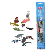 Wild Republic Nature Tube River Animals - Interactive Play Gift