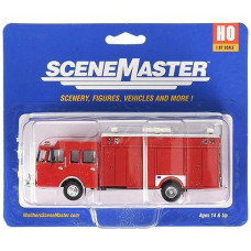 Walthers Scenemaster Haz Mat Fire Truck