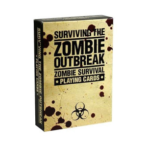 AQUARIUS Zombie Outbreak Playing Cards - Small Size