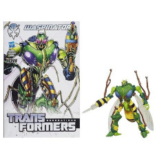 Transformers Deluxe Waspinator Action Figure - Green/Purple