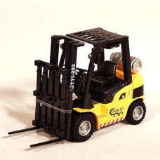 Schylling Yellow Diecast Forklift Toy Vehicle